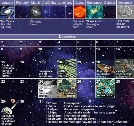 evolution of the universe